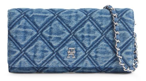 TOMMY HILFIGER Feminine Wallet Chain Denim TOMMY HILFIGER Feminine Wallet Chain Denim