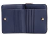 TOMMY HILFIGER Icon Zip Around Wallet With Flap Blue Mono