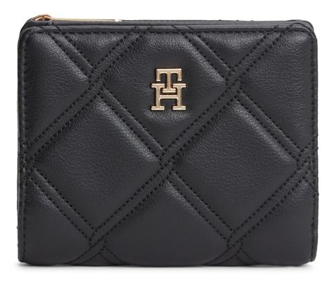 TOMMY HILFIGER Feminine Bifold Wallet Black TOMMY HILFIGER Feminine Bifold Wallet Black