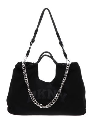 DKNY Mabel Tote Bag L Black / Silver