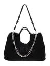 DKNY Mabel Tote Bag L Black / Silver DKNY Mabel Tote Bag L Black / Silver