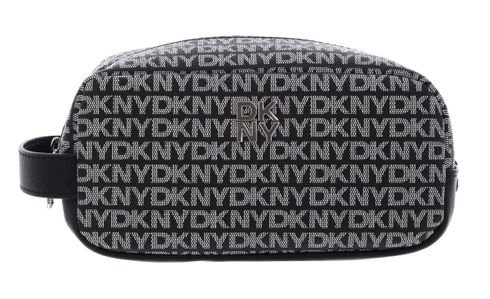 DKNY Sarah Travel Kit Logo - BK DKNY Sarah Travel Kit Logo - BK