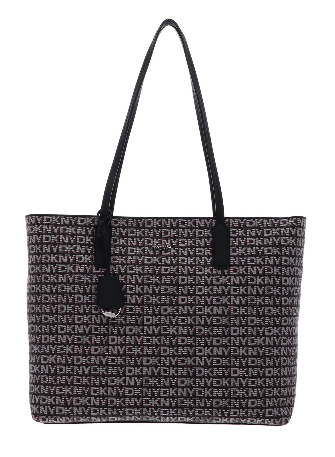 DKNY Saige Tote Bag Black / Saddle DKNY Saige Tote Bag Black / Saddle