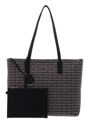 DKNY Saige Tote Bag Black / Saddle DKNY Saige Tote Bag Black / Saddle