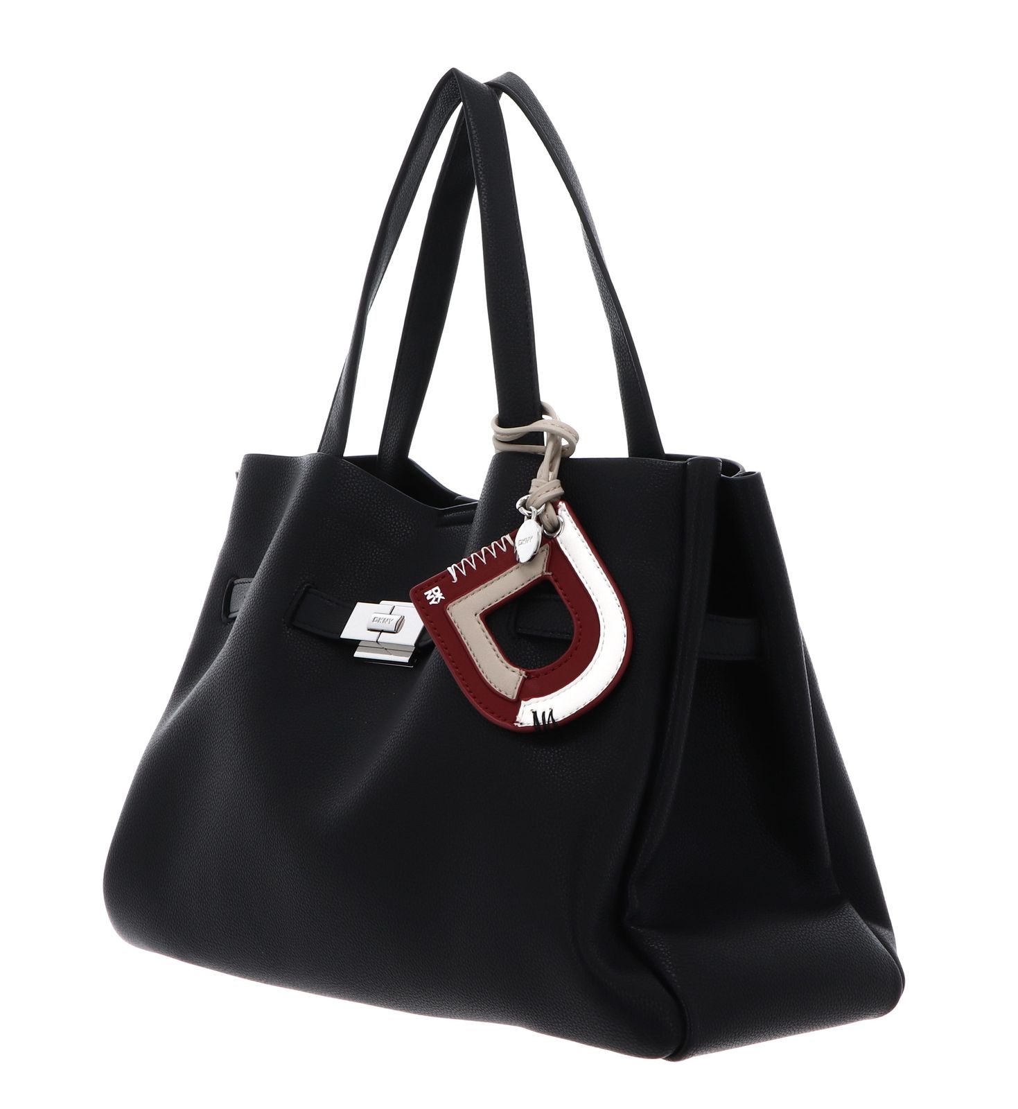 DKNY Bryar Satchel Black / Silver DKNY Bryar Satchel Black / Silver