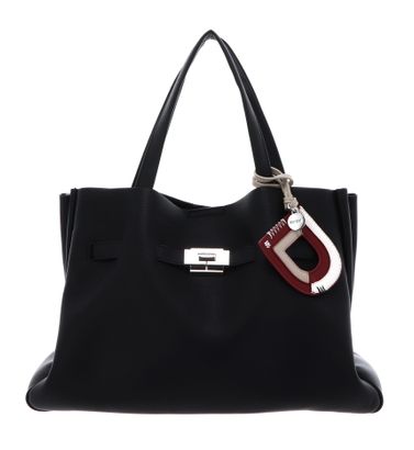 DKNY Bryar Satchel Black / Silver