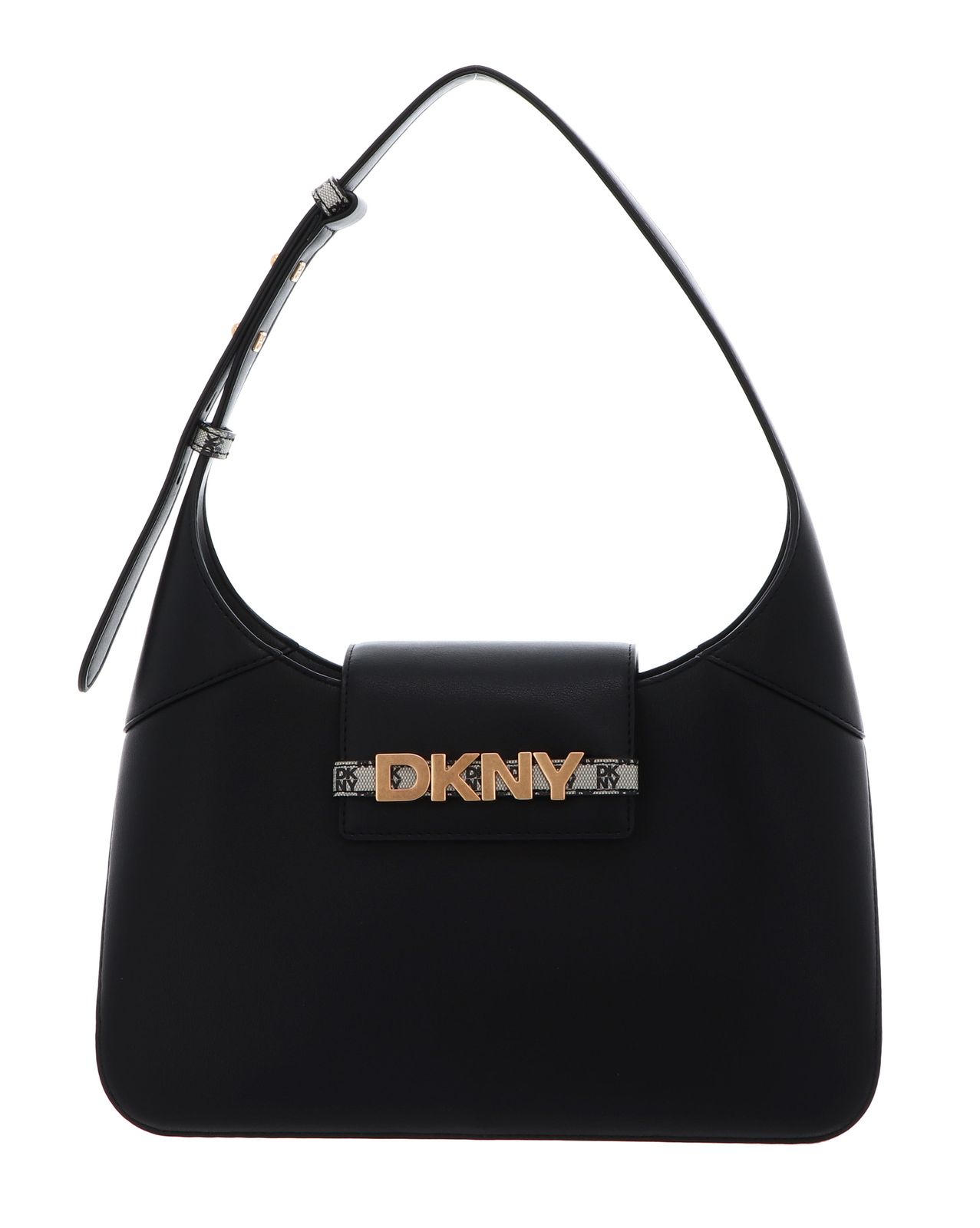 DKNY Avril Shoulder Bag Blk / Gold