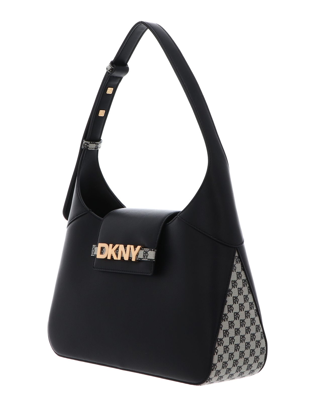 DKNY Avril Shoulder Bag Blk / Gold DKNY Avril Shoulder Bag Blk / Gold