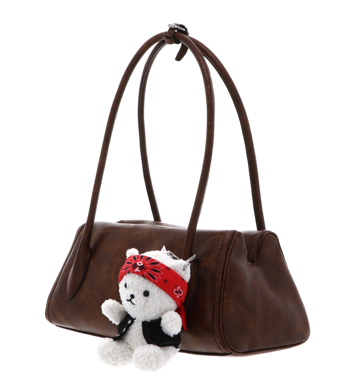 DKNY Amelie Bowling Bag Walnut DKNY Amelie Bowling Bag Walnut