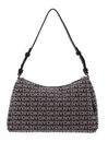 DKNY Remy Top Zip Shoulder Bag Black / Saddle DKNY Remy Top Zip Shoulder Bag Black / Saddle