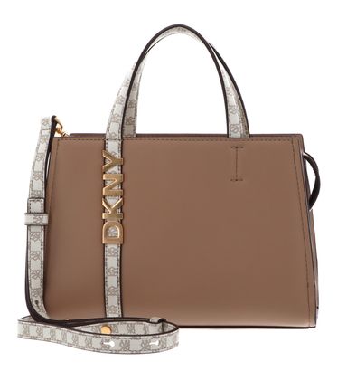 DKNY Avril Satchel S Cappucino