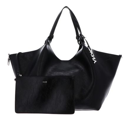 DKNY Paula Tote Bag L Black / Silver DKNY Paula Tote Bag L Black / Silver