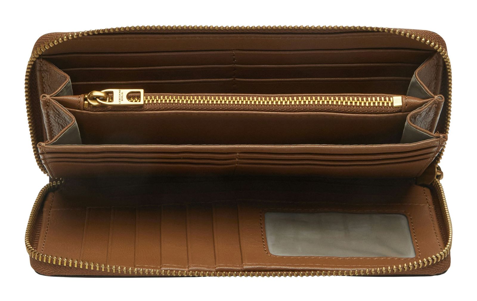 LIEBESKIND BERLIN Gigi Zip Around Wallet Sepia LIEBESKIND BERLIN Gigi Zip Around Wallet Sepia