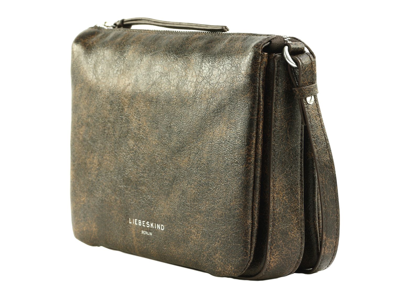 LIEBESKIND BERLIN Nina Crossbody M Deep Soil LIEBESKIND BERLIN Nina Crossbody M Deep Soil