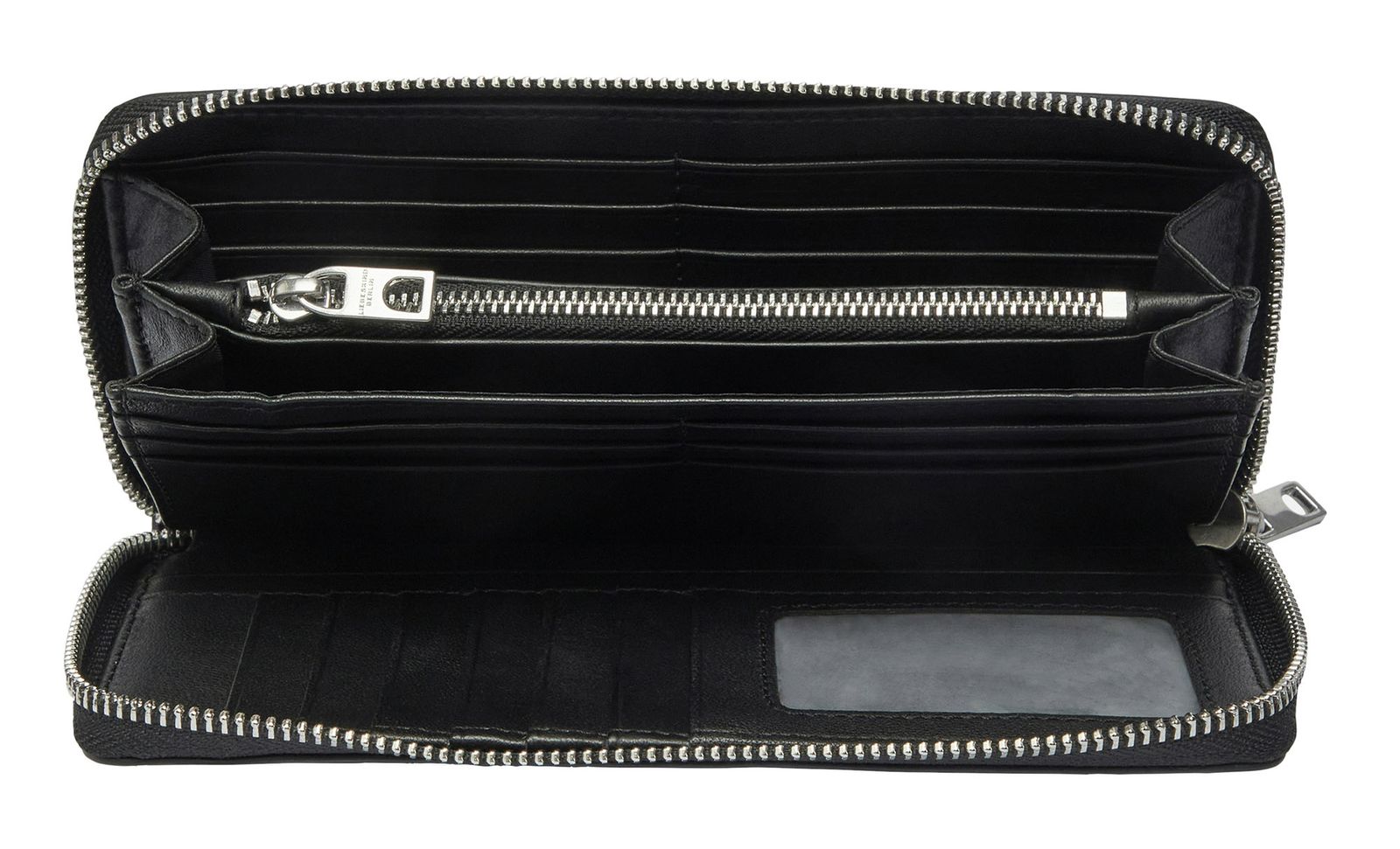LIEBESKIND BERLIN Gigi Zip Around Wallet Black LIEBESKIND BERLIN Gigi Zip Around Wallet Black