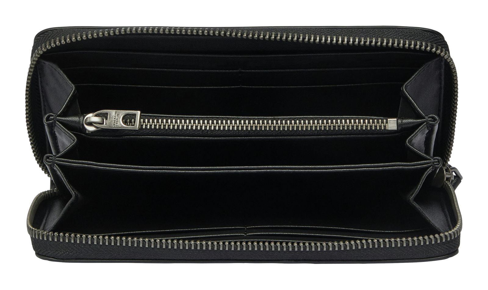 LIEBESKIND BERLIN Sally Audrey Zip Around Wallet Black LIEBESKIND BERLIN Sally Audrey Zip Around Wallet Black
