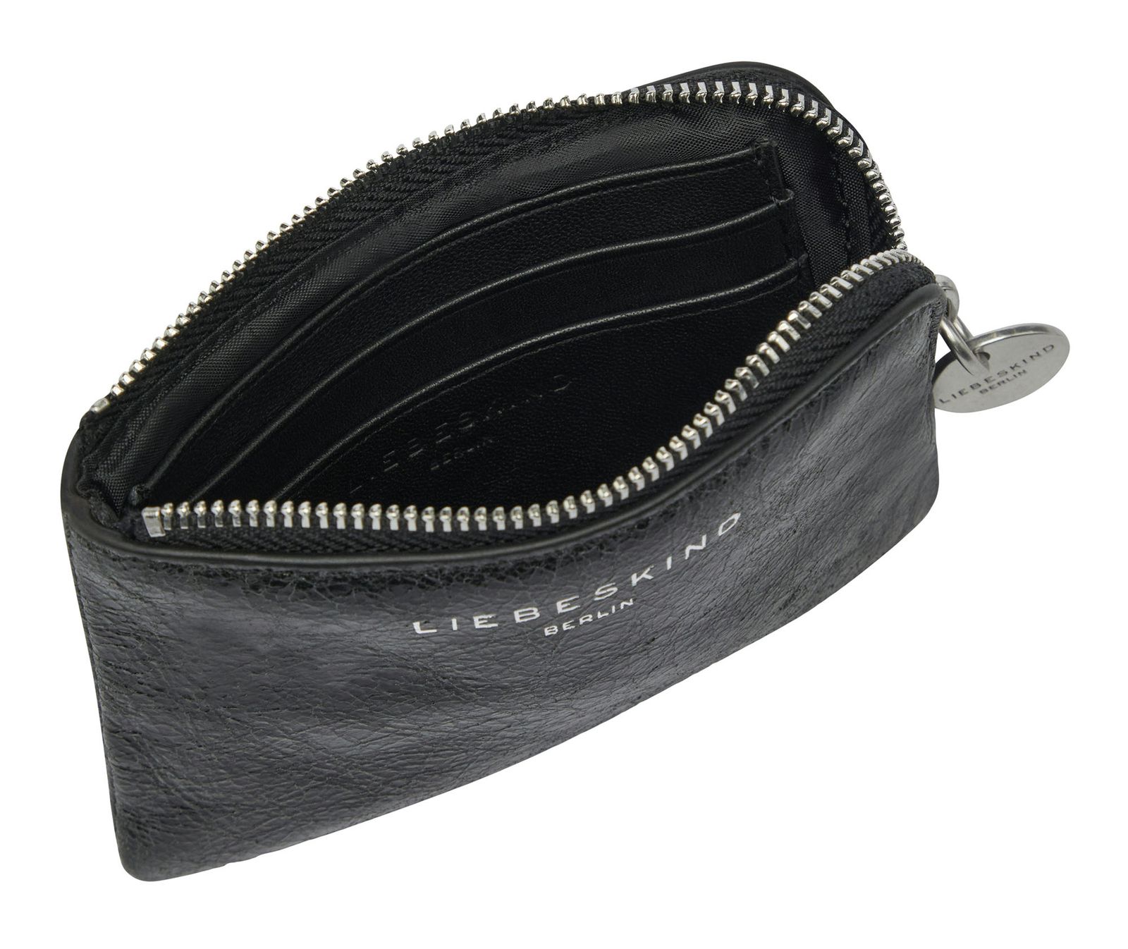 LIEBESKIND BERLIN Lena Card Case XS Black LIEBESKIND BERLIN Lena Card Case XS Black