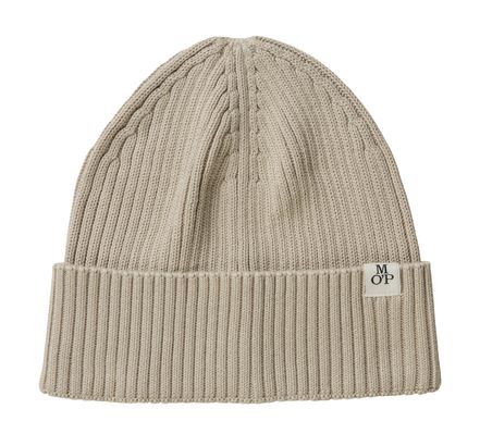Marc O'Polo Knitted Beanie Linen Beige Marc O'Polo Knitted Beanie Linen Beige