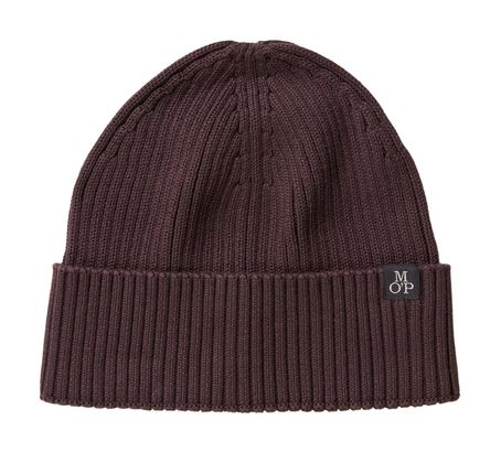 Marc O'Polo Knitted Beanie Deep Mullberry Marc O'Polo Knitted Beanie Deep Mullberry