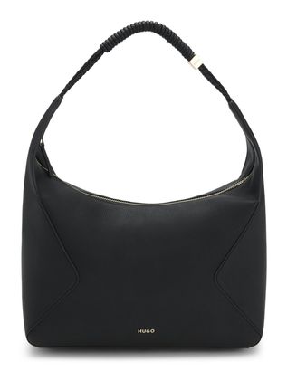 HUGO Brielle Hobo Bag Black