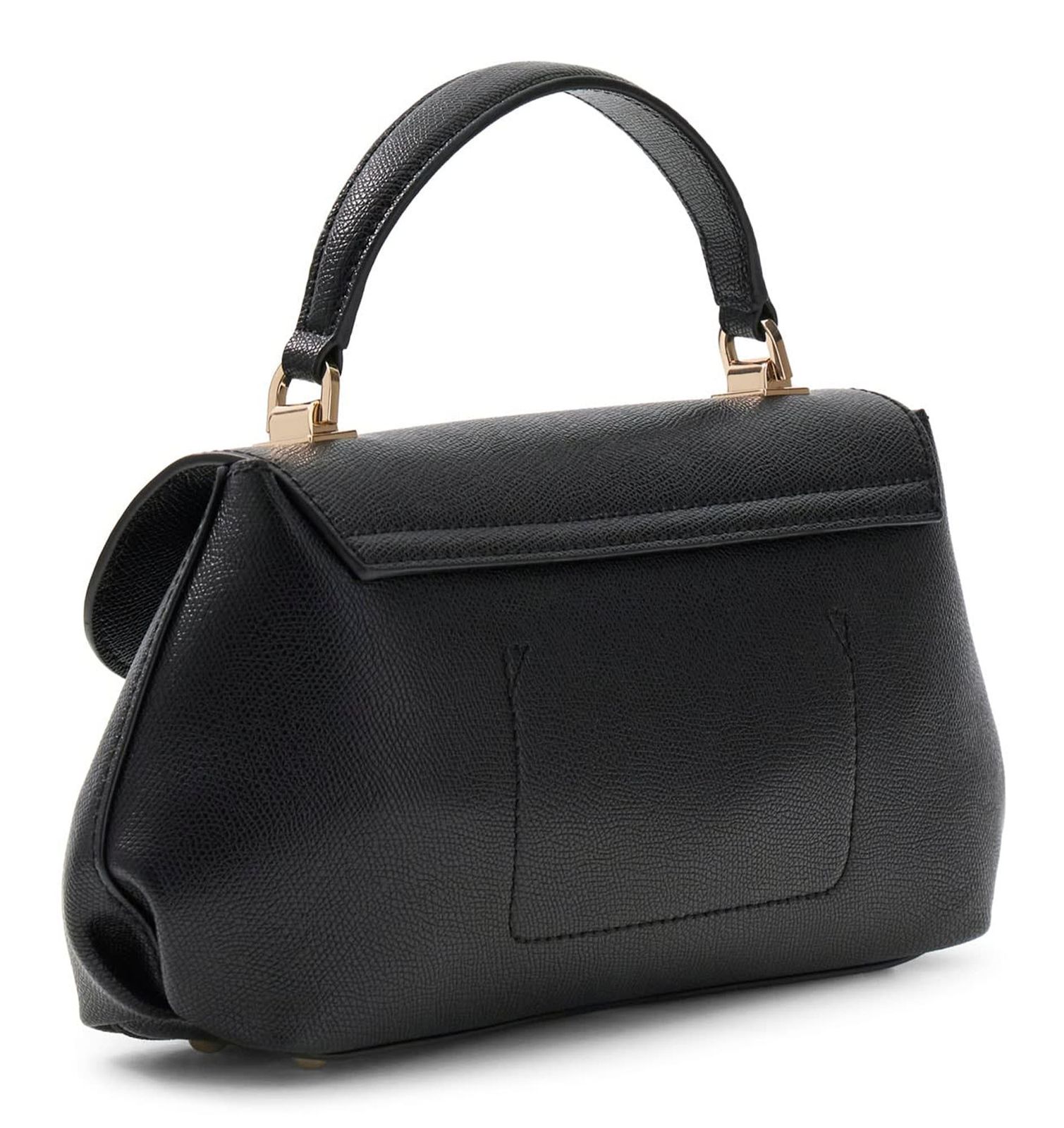 GUESS Amorette Top Handle Flap Bag Black GUESS Amorette Top Handle Flap Bag Black