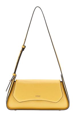 GUESS Xena Flap Shoulder Bag Honey GUESS Xena Flap Shoulder Bag Honey
