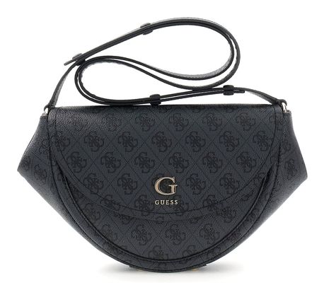GUESS Coleen Logo Convertible Xbody Bag Coal Logo