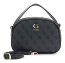 GUESS Coleen Logo Top Zip Crossbody Coal Logo