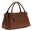 GUESS Camelia 3 Comp Satchel Cognac