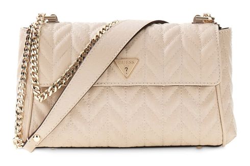 GUESS Stacey Convertible Xbody Flap Light Beige
