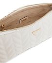 GUESS Stacey Mini Shoulder Bag Cream White GUESS Stacey Mini Shoulder Bag Cream White
