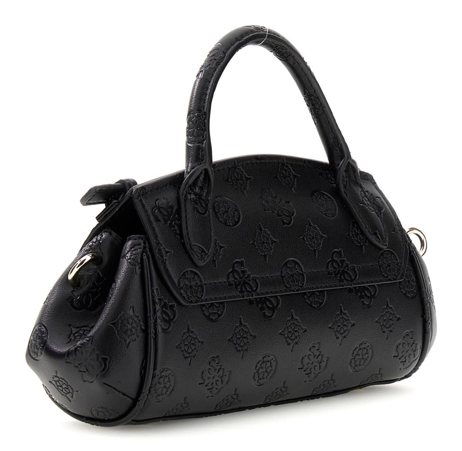 GUESS Diana Mini Top Handle Flap Black Logo GUESS Diana Mini Top Handle Flap Black Logo