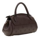 GUESS Diana Mini Top Handle Flap Chocolate Logo