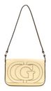 GUESS Ruby Flap Shoulder Bag Pale Yellow
