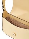 GUESS Ruby Flap Shoulder Bag Pale Yellow