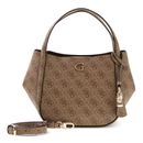 GUESS Coleen Logo Satchel S Latte Logo GUESS Coleen Logo Satchel S Latte Logo