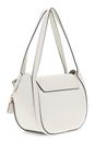 GUESS Coleen Flap Shoulder Bag Cream White