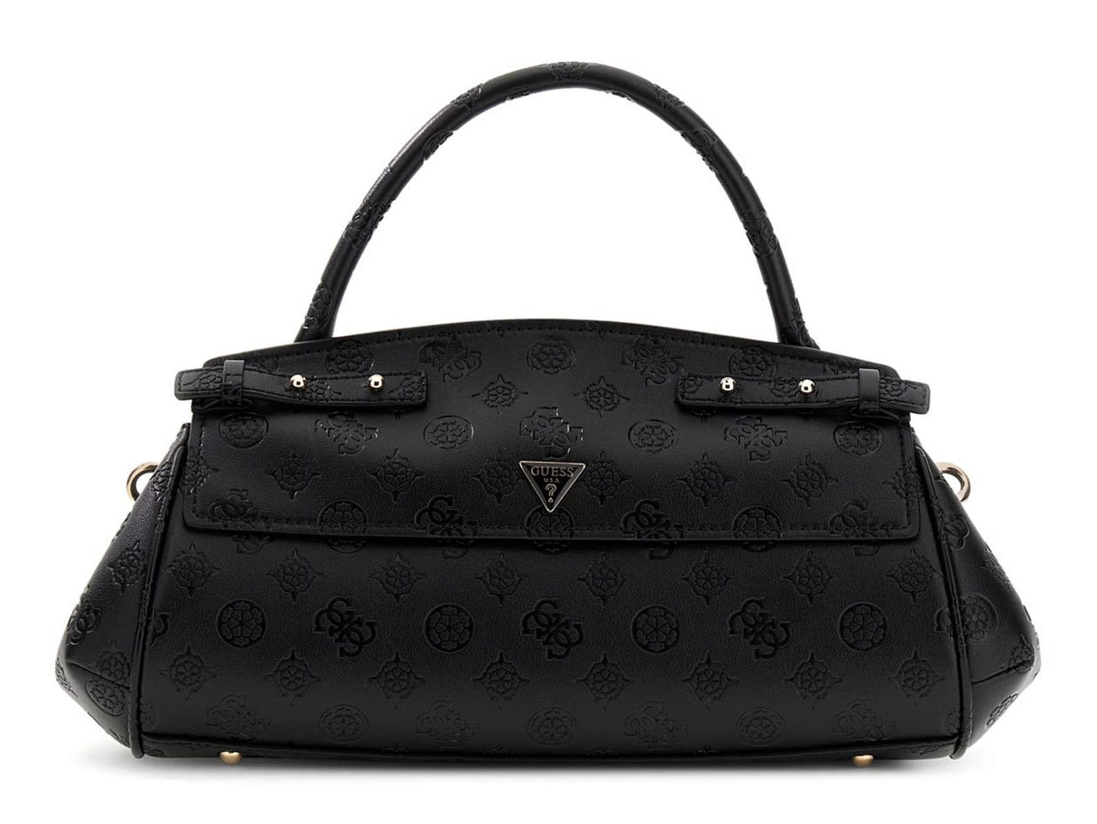GUESS Diana Top Handle Flap M Black Logo