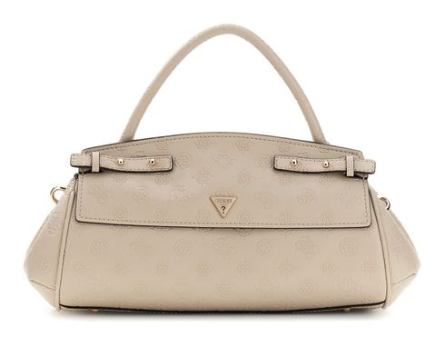GUESS Diana Top Handle Flap M Light Taupe Logo