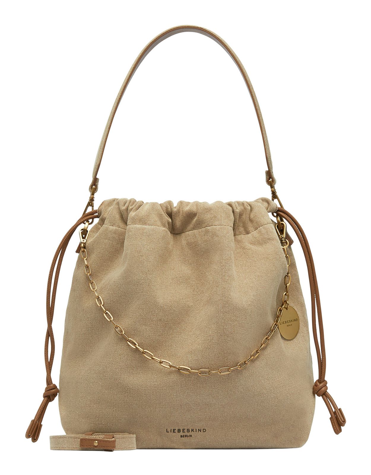 LIEBESKIND BERLIN Lya II Hobo Bag M Beige