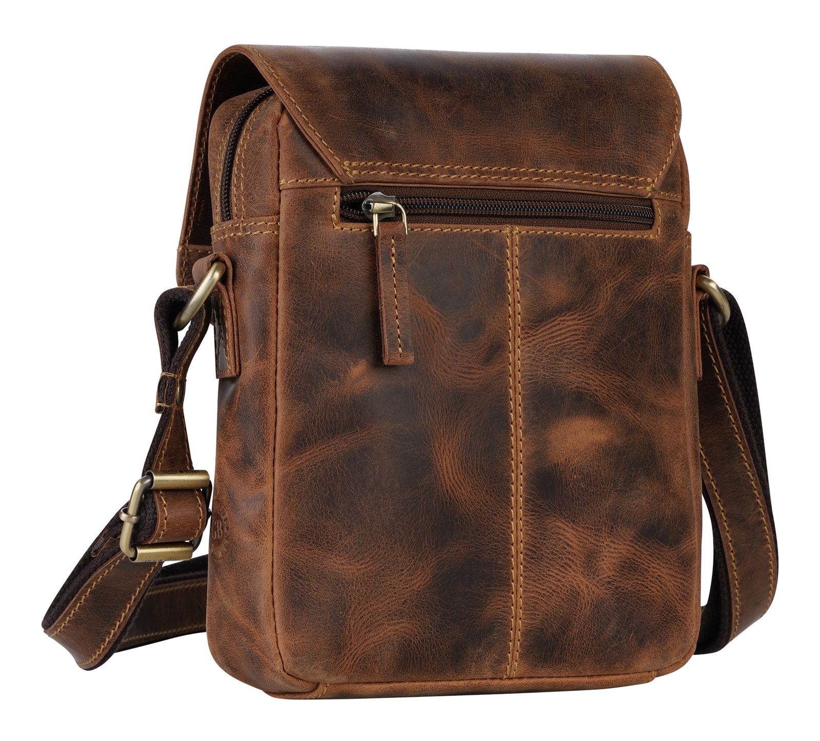 GREENBURRY Vintage Revolver Bag S Brown GREENBURRY Vintage Revolver Bag S Brown
