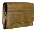 GREENBURRY Destressed Long Wallet RFID Dirty Yellow GREENBURRY Destressed Long Wallet RFID Dirty Yellow