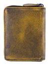 GREENBURRY Destressed RV-Wallet RFID Dirty Yellow GREENBURRY Destressed RV-Wallet RFID Dirty Yellow