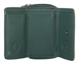 GREENBURRY Duett RV-Mini Wallet RFID Bottlegreen / Tan