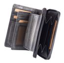 GREENBURRY Destressed RV-Wallet RFID Silver Grey GREENBURRY Destressed RV-Wallet RFID Silver Grey