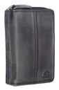 GREENBURRY Destressed Card Case RFID Silver Grey GREENBURRY Destressed Card Case RFID Silver Grey
