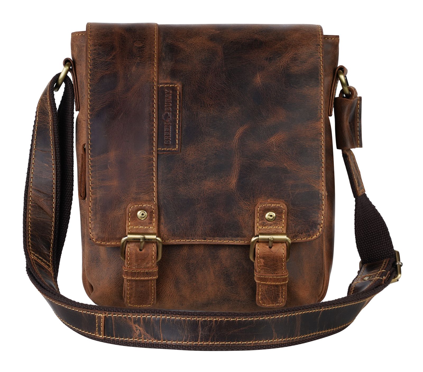 GREENBURRY Vintage Crossbody Bag Brown