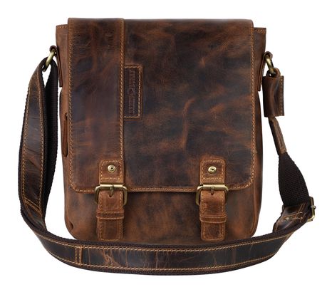 GREENBURRY Vintage Crossbody Bag Brown