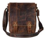 GREENBURRY Vintage Crossbody Bag Brown GREENBURRY Vintage Crossbody Bag Brown