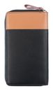 GREENBURRY Duett RV-Long Wallet RFID Black / Tan